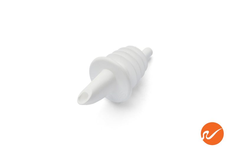 12 P 100 White Plastic Pour Spouts 2