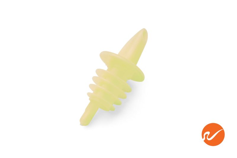 12 P 113 Yellow Plastic Pour Spouts 1