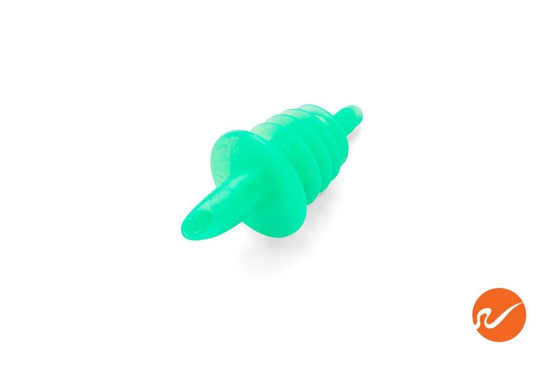 12 P 177 Green Plastic Pour Spouts 2