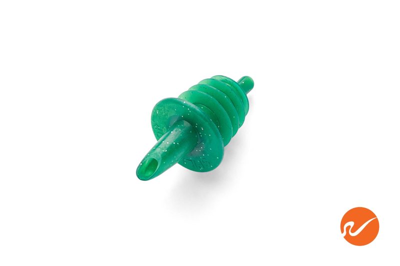 12 P 179 Sparkle Green Plastic Pour Spouts 2