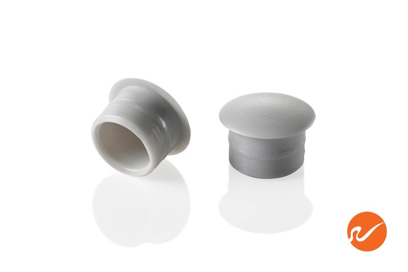 2 12MM 170 P 12mm Chalk Grey Hole Plugs Group