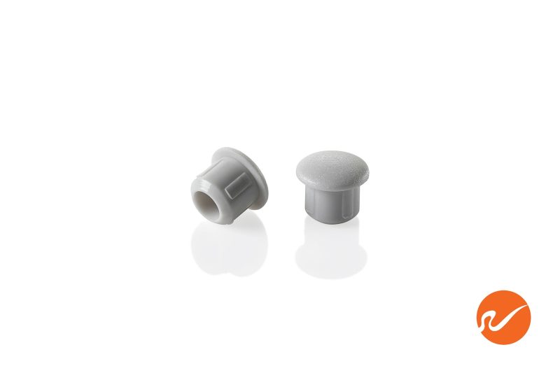 2 250 170 P 1 4 inch Chalk Grey Hole Plugs