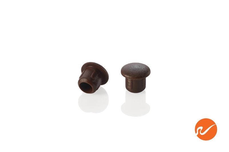 2 250 193 P 1 4 inch Dark Brown Hole Plugs Group