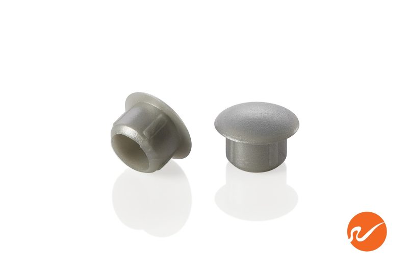 2 385 172 P 3 8 inch Aluminum Grey Hole Plugs Group