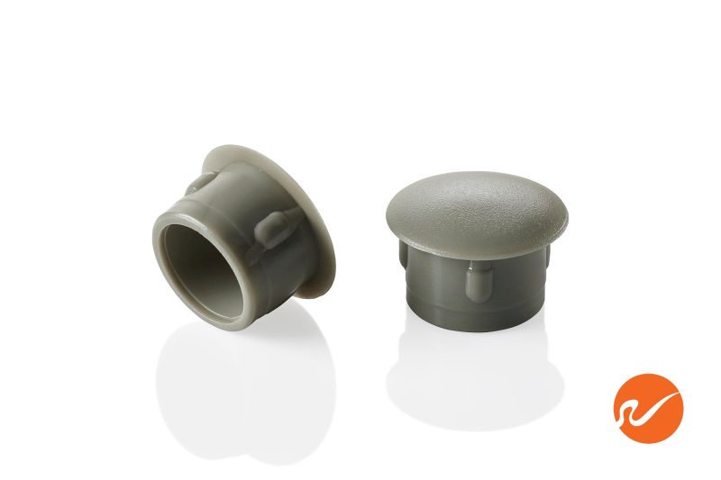 2 500 124 P 1 2 inch Ash Grey Hole Plugs Group