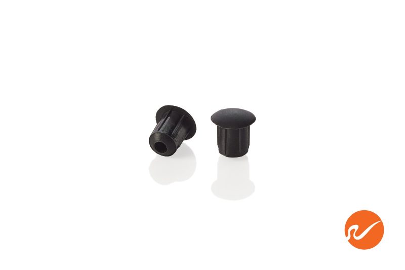 2 5MM 180 P 3 16 inch 5mm Black Hole Plugs Group