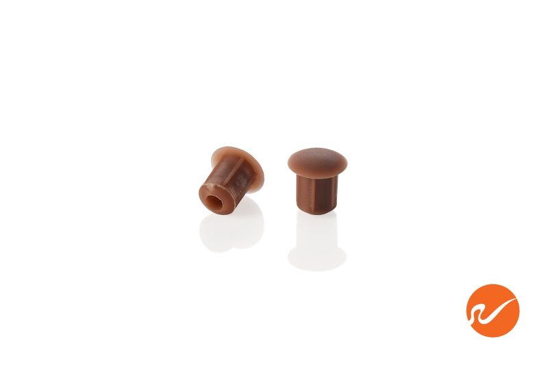 2 5MM 193 P 3 16 inch 5mm Dark Brown Hole Plugs Group