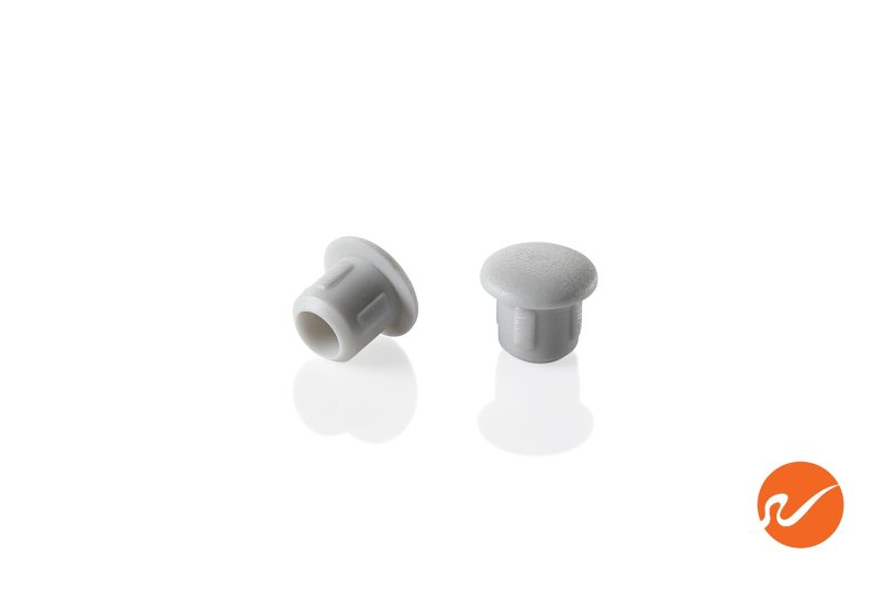 2 6MM 170 P 6mm Chalk Grey Hole Plugs Group