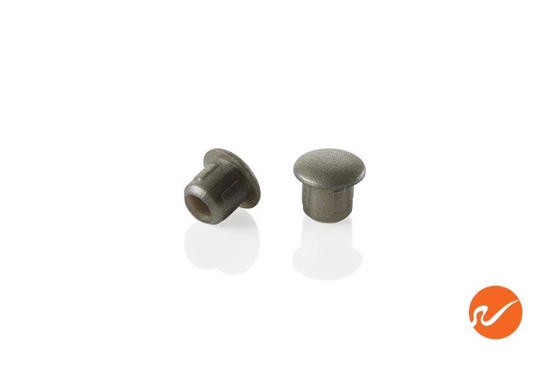 2 6MM 172 P 6mm Silver Grey Hole Plugs Group