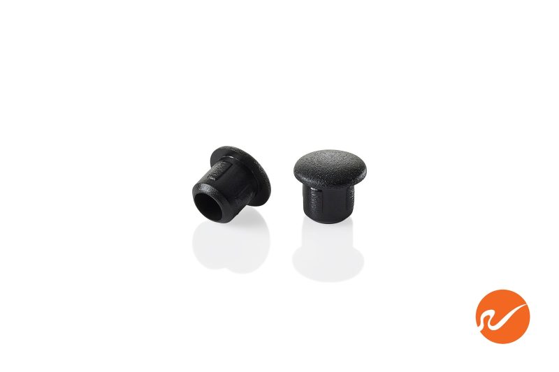 2 6MM 180 P 6mm Black Hole Plugs Group