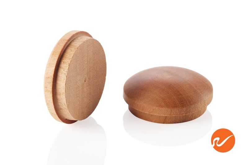 5 1000 CHE MWP 1 inch Maple Button Top Wood Plugs Group