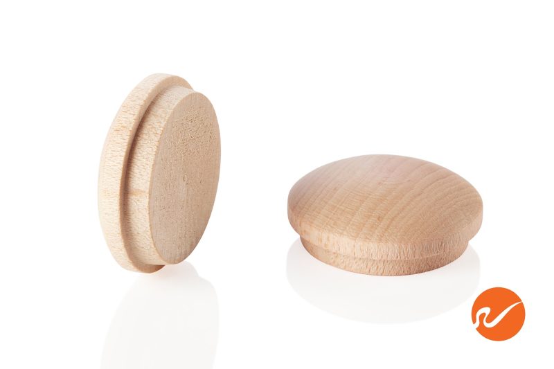 5 1000 MAP MWP 1 inch Maple Button Top Wood Plugs Group