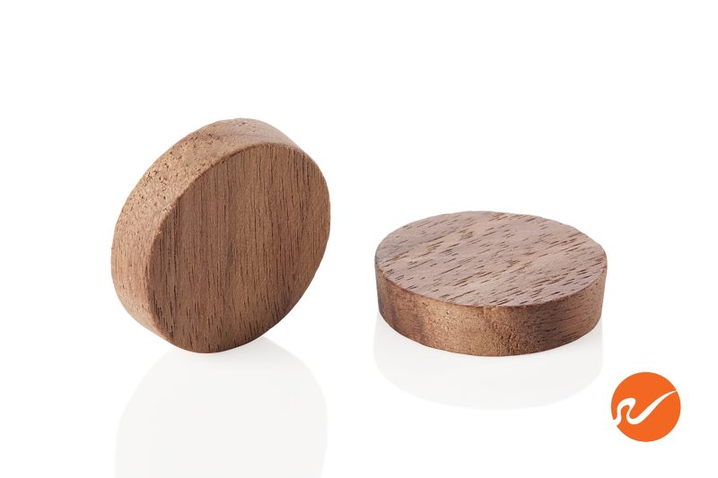 5 1000 WAL FWP SG 1 inch Walnut Wood Plugs Face Grain Group