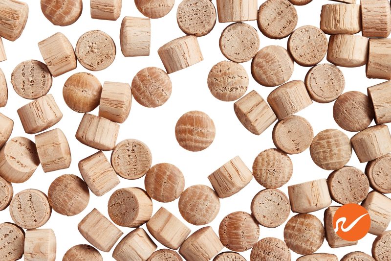 5 385 OAK OWP 3 8 inch Oak Oval Wood Plugs Overhead