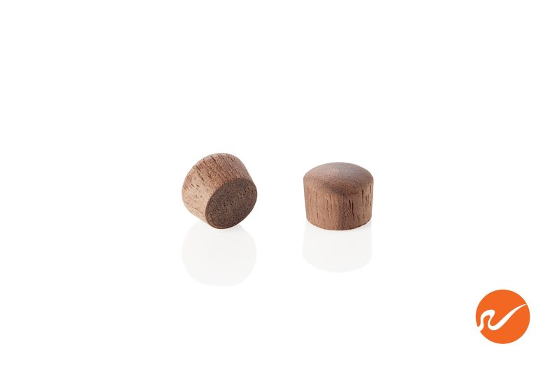 5 385 WAL OWP 3 8 inch Walnut Oval Wood Plugs Group