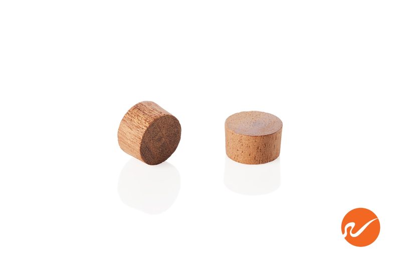 5 437 MGY FWP 7 16 inch Mahogany Wood Plugs End Grain Group