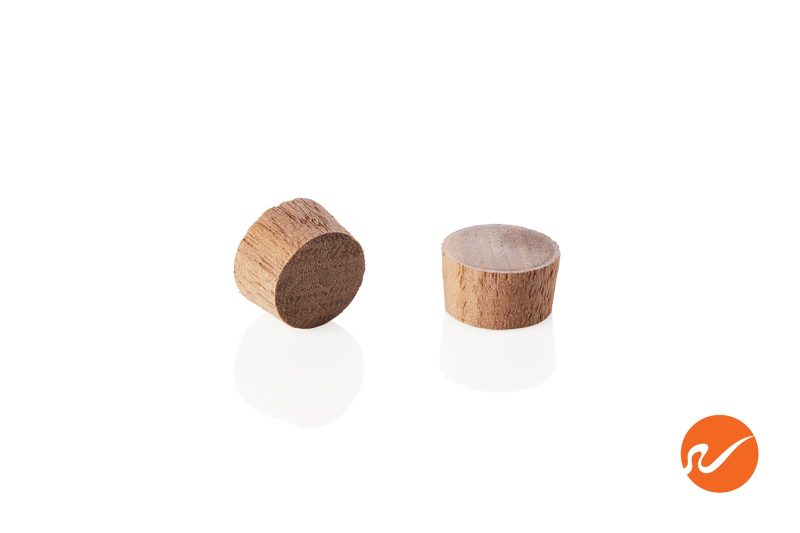 5 437 WAL FWP 7 16 inch Walnut Wood Plugs End Grain Group