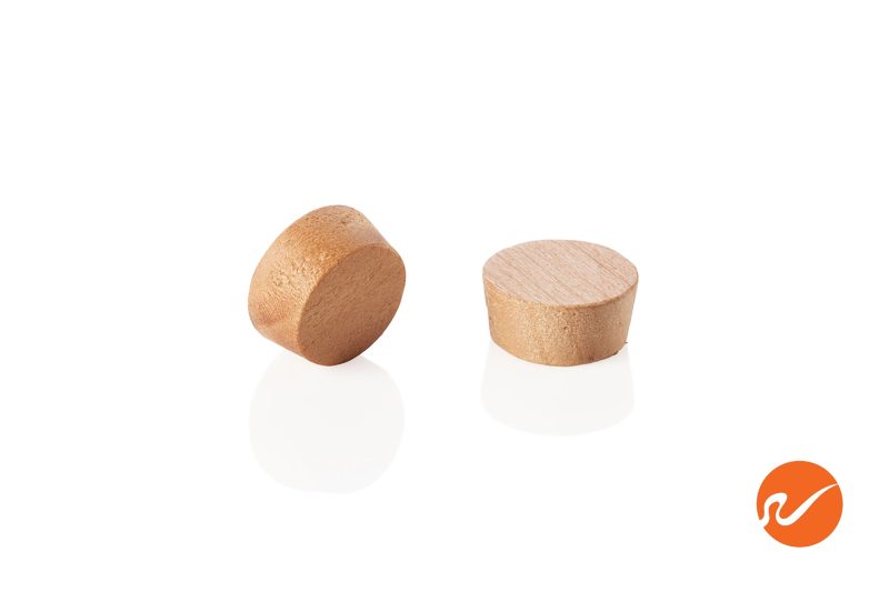 5 500 CHE FWP SG 1 2 inch Cherry Wood Plugs Face Grain Group