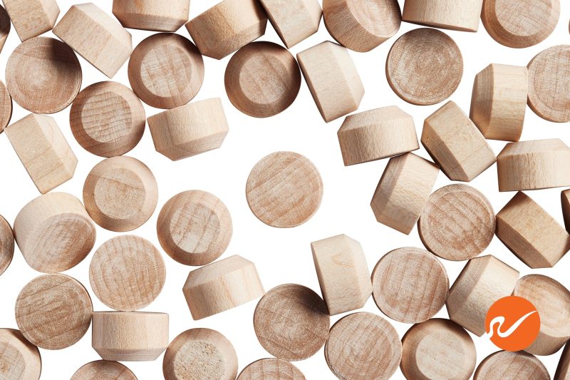 5 500 MAP FLO 1 2 inch Maple Floor Plugs Overhead