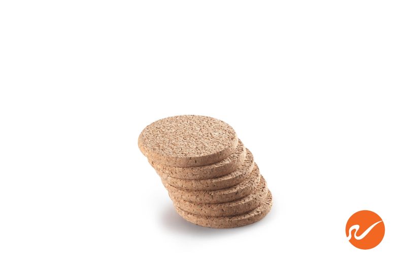 6 CIR 4 10MM 4x3 8 inch round cork coasters