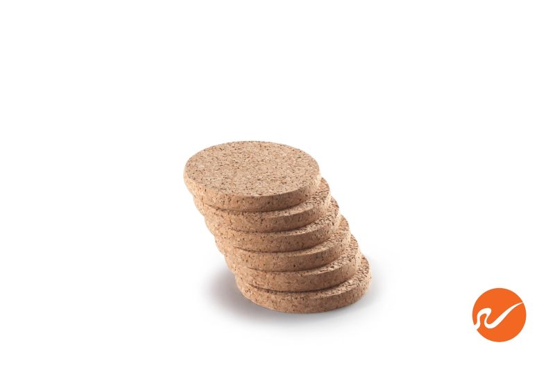 6 CIR 4 12mm 4x1 2 inch round cork coasters