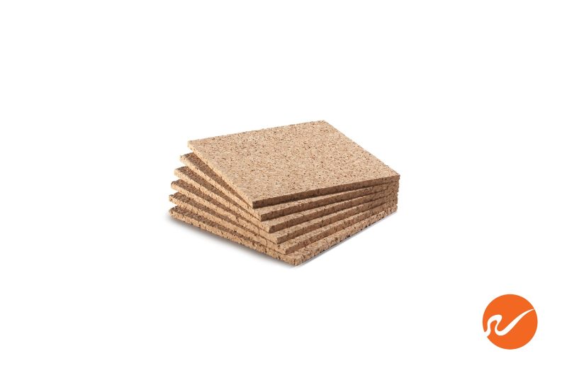 6 SQ 6 6MM 6 x 1 4 inch Square Cork