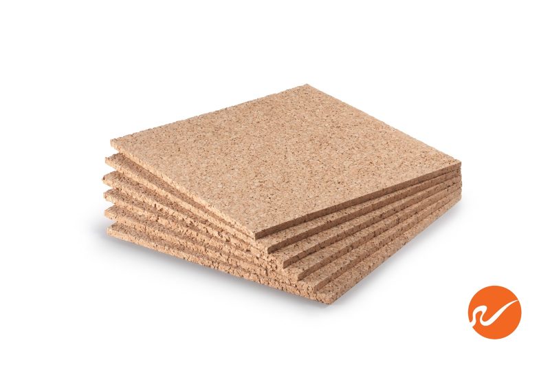 6 SQ 9 6MM 9 x 1 4 inch Square Cork