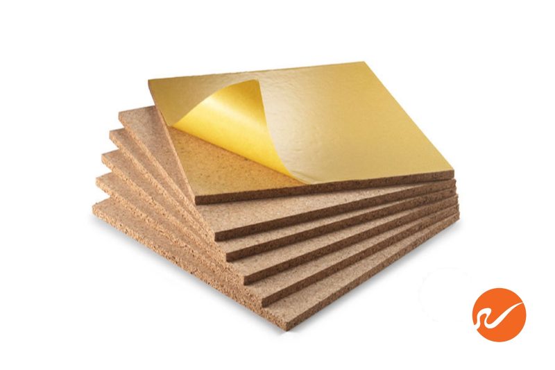 6 T12MM BOX CB 1 2 inch self adhesive cork squares