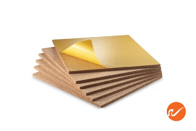 6 T8MM BOX CB 5 16 inch self adhesive cork squares