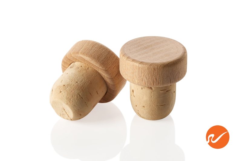 6 TT 20 5 WOOD 20 5mm Natural T Corks Wood Tops Bar Top Corks Group