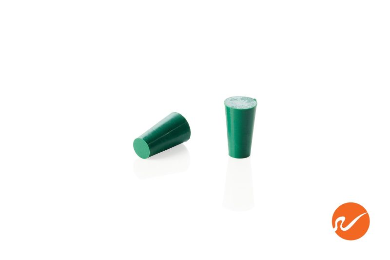 7 NR 00 S Size 00 Green Neoprene Rubber Stoppers Group 897a32de d238 469c adb5 59dda611c8b4