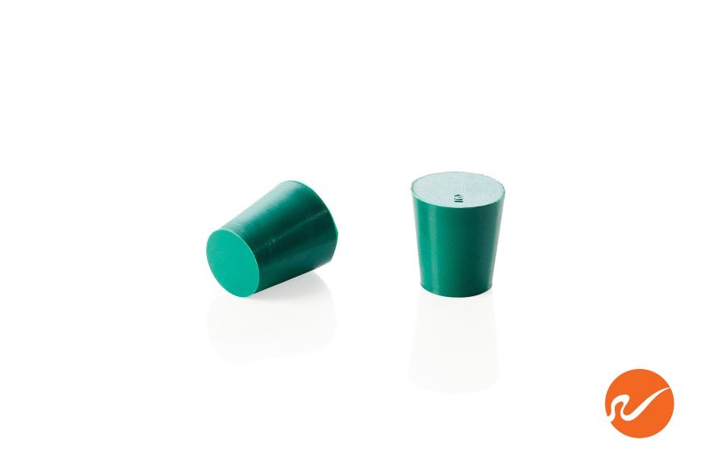 7 NR 3 S Size 3 Green Neoprene Rubber Stoppers Group