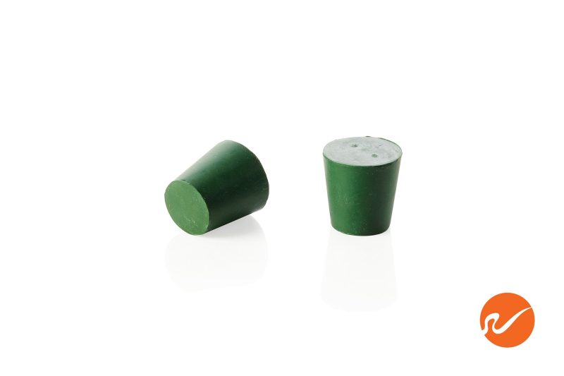 7 NR 4 S Size 4 Green Neoprene Rubber Stoppers Group