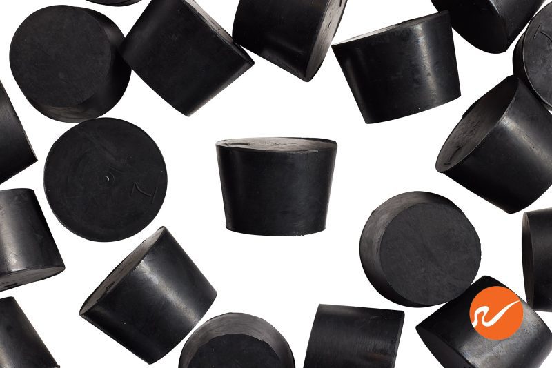 7 R07 S EPDM RS Size 7 Rubber Stoppers Overhead