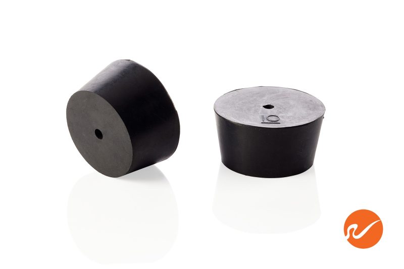 7 R10 1 EPDM RS Size 10 Rubber Stoppers with 1 hole Group