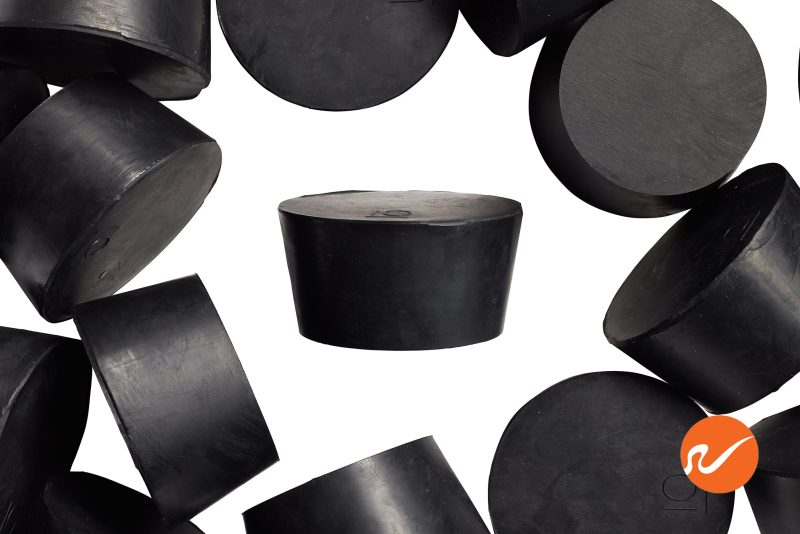 7 R10 S EPDM RS Size 10 Rubber Stoppers Overhead