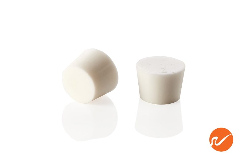 7 SR 7 S Size 7 White Silicone Rubber Stoppers Group